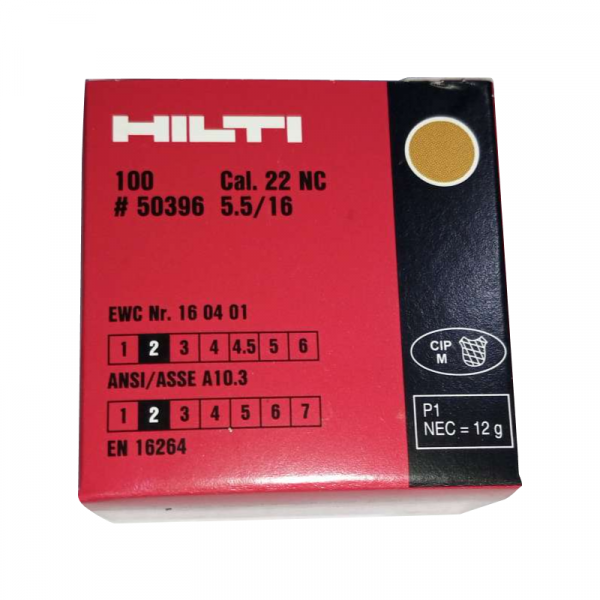 Патроны HILTI (коричневые) для сигнальных пистолетов STALKER, Бульдог 5.6 мм, 100 шт