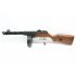 Страйкбольный пистолет-пулемет Snow Wolf PPSH EBB, дерево (SW-09W)